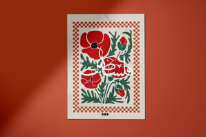 Open image in slideshow, Poster of Hope- Falestine Poppies
