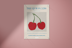 Open image in slideshow, The Quran 2:286 Cherry Fruit
